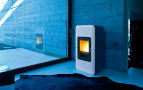 Toba Hydro pellet stove from Green Square