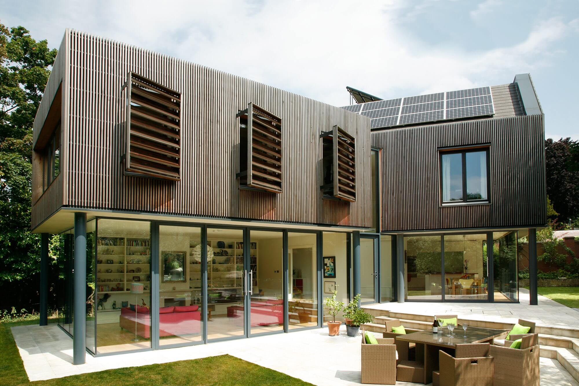 Timber frame self-build in West London