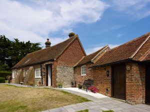 Timber frame forge conversion