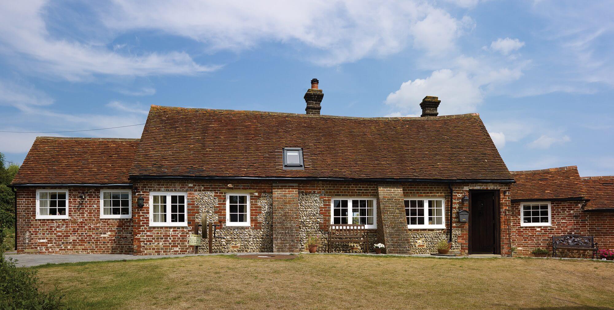 Timber frame forge conversion