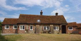 Timber frame forge conversion