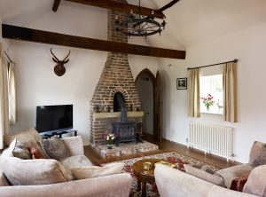 Timber frame forge conversion