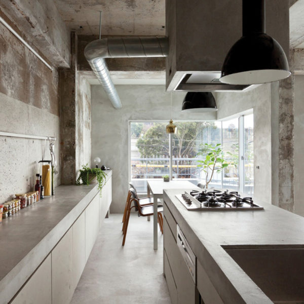 Industrial kitchen by Airhouse design