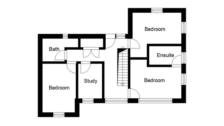 Pryor ground floor plans