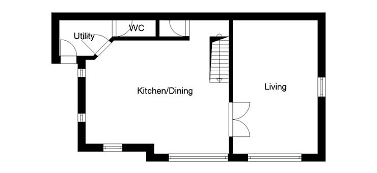 Pryor lower ground floor plans