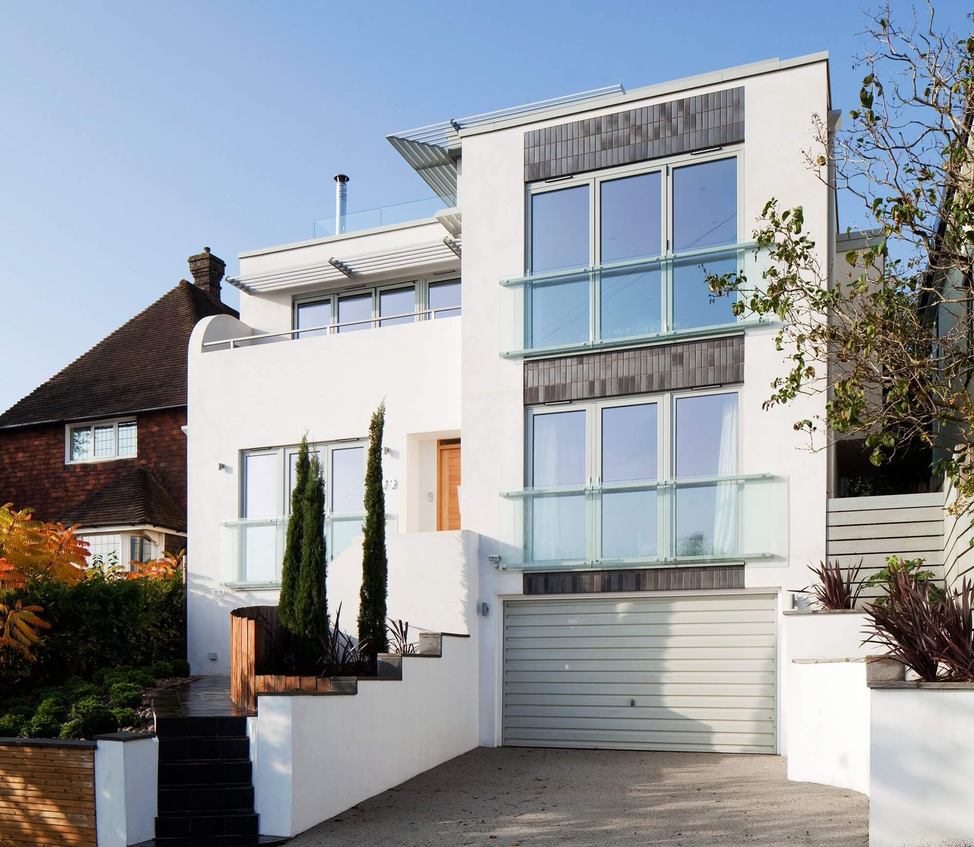 Bauhaus-Inspired Bungalow Conversion