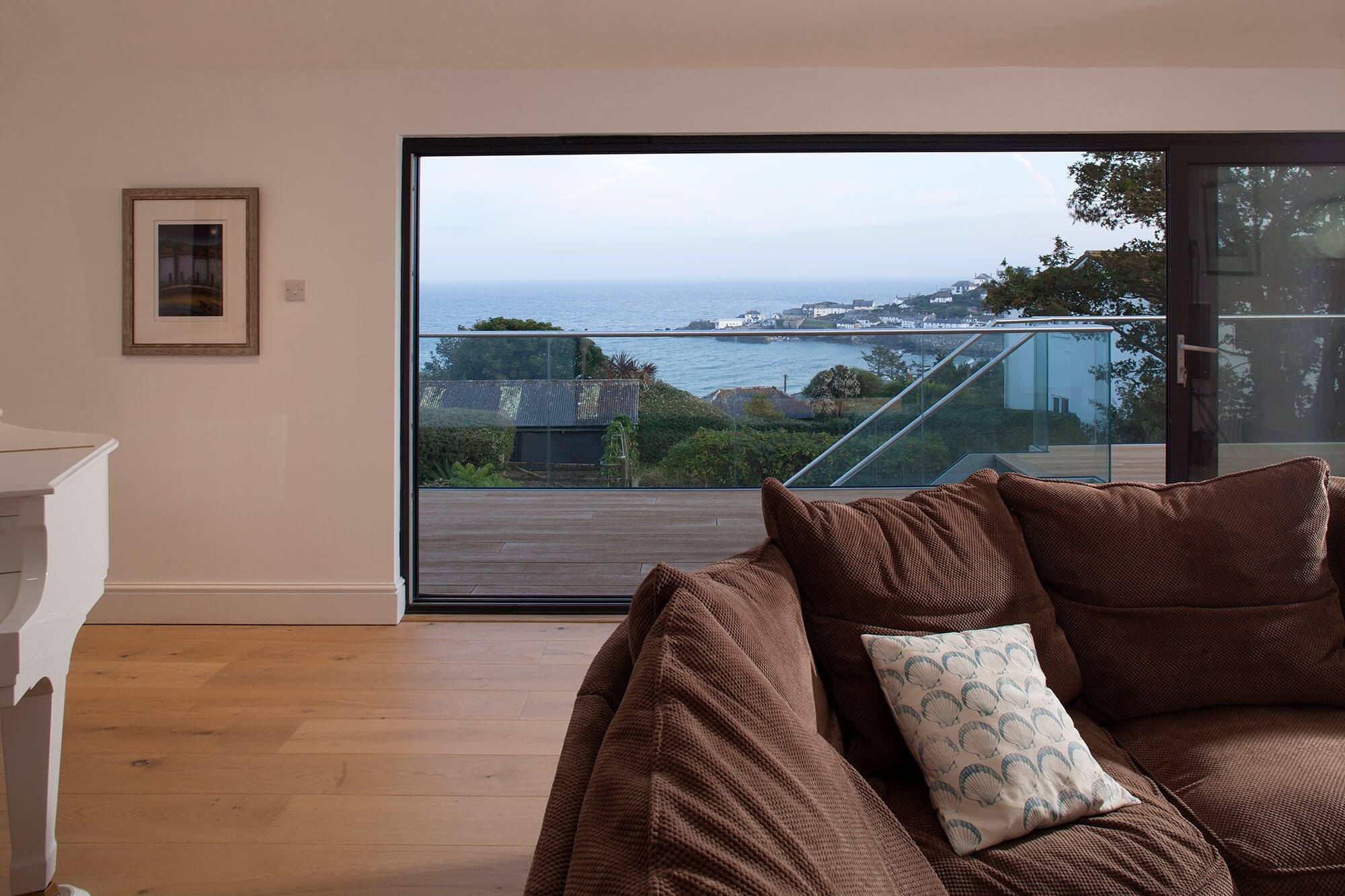 coastal views sliding door