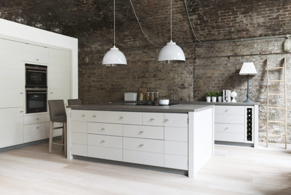 kitchen in rustic conversion