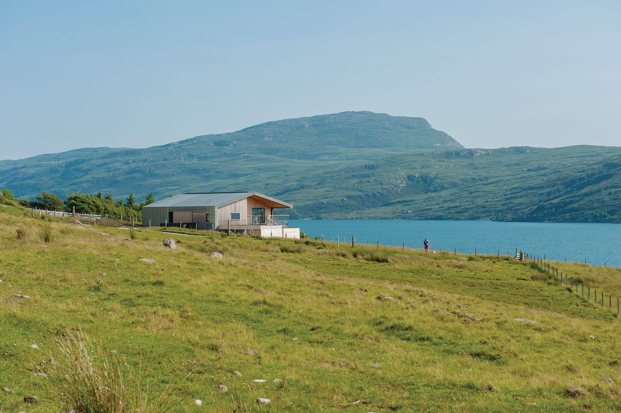 zinc clad highland self build