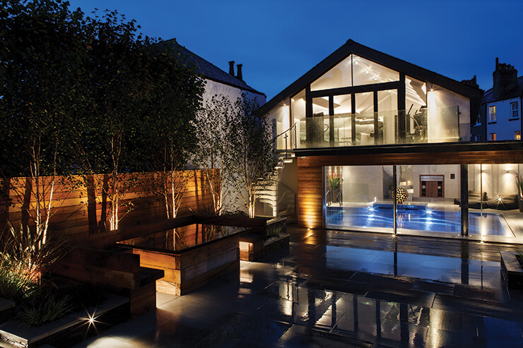 exterior lighting scheme