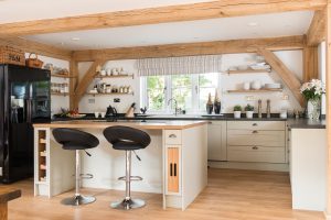 Oak frame and SIPs contemporary self-build