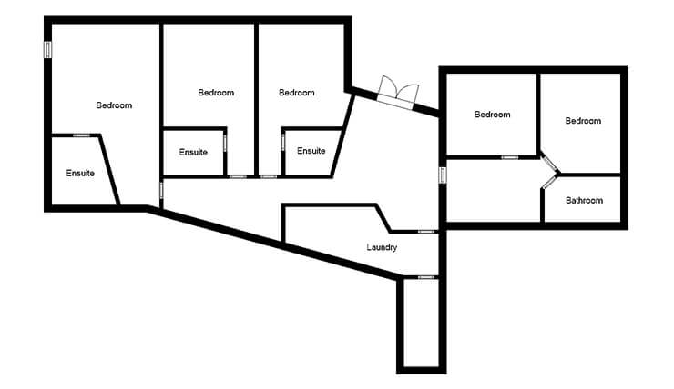 Gourlay contemporary rural ground floor house plans