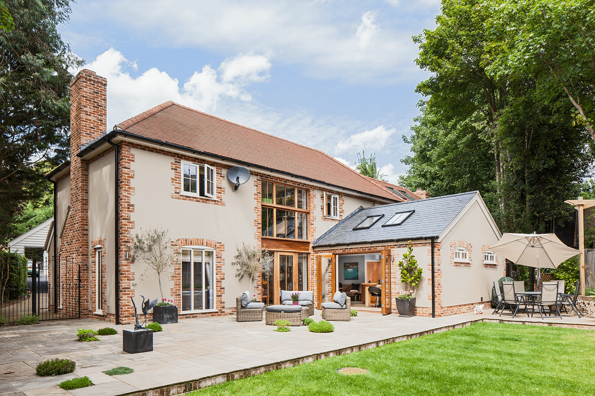 Traditional timber frame self-build