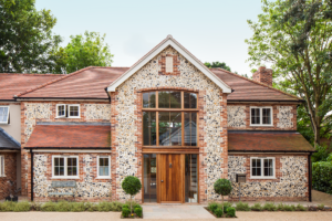 Traditional timber frame self-build