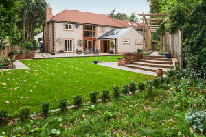 Traditional timber frame self-build