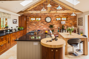 Traditional timber frame self-build