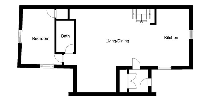 barn conversion ground floor plans