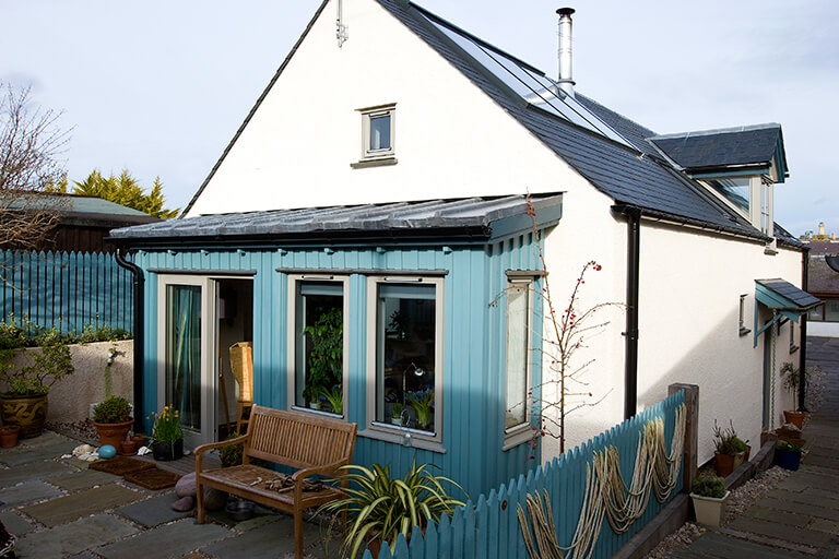 traditional fisherman's cottage self build