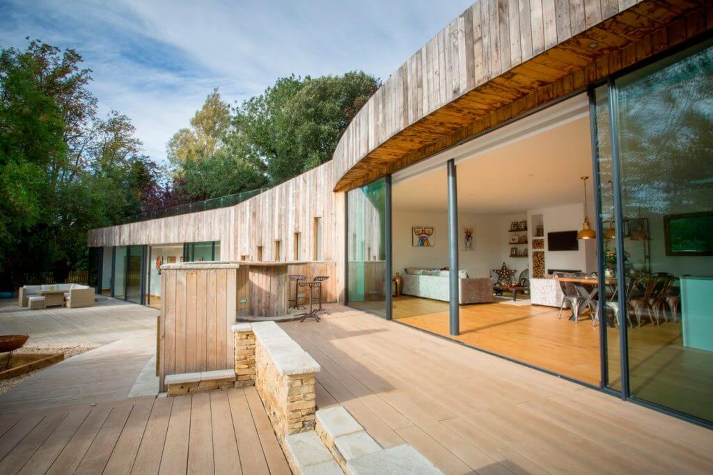 Eco house with underfloor heating from Nu-Heat