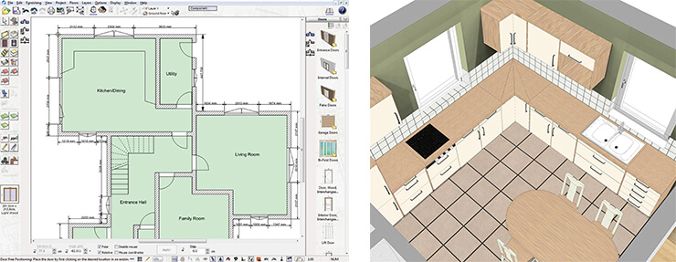 house plans from Build It 3D home designer software