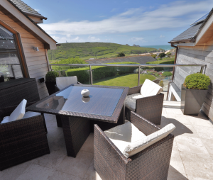 Decking with stunning views