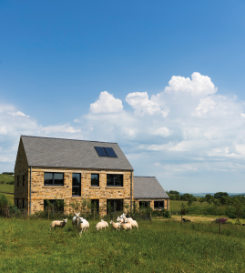 Contemporary vernacular Passivhaus