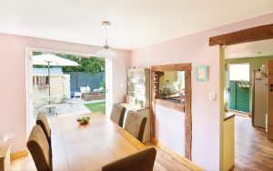 Timber frame vernacular self-build