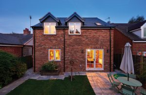 Timber frame vernacular self-build