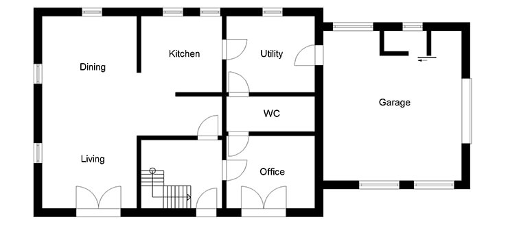 stone passivhaus ground floor plans