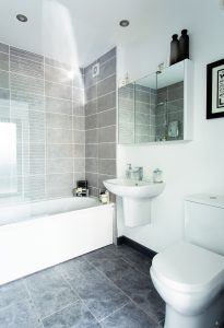 Modern simple bathroom