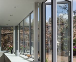 Panoramic view in a Contemporary Renovation