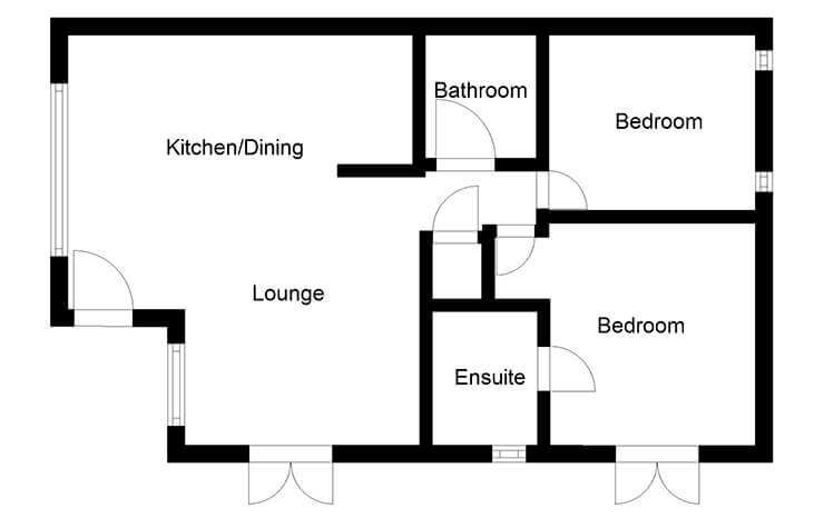 New England style self build floor plans