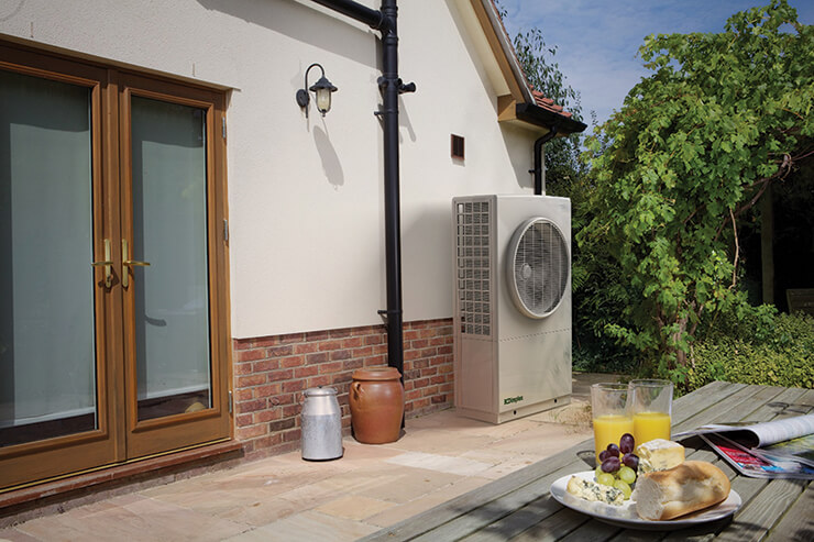 Dimplex air source heat pump