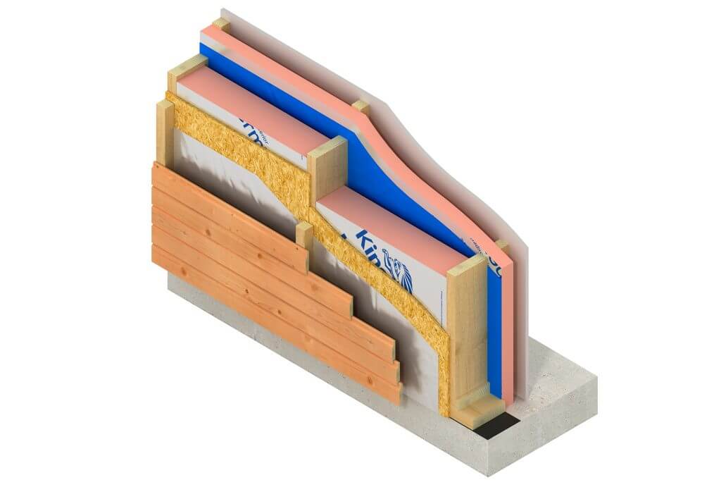 Ultima timber frame building system with Kooltherm insulation