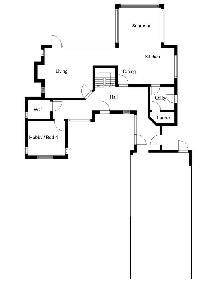 sustainable self build farmhouse plans