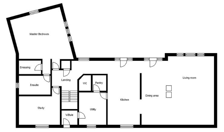 solo self build first floor plans