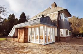 arts & crafts style home extension