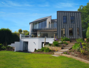 Modern Home Clad in Zinc