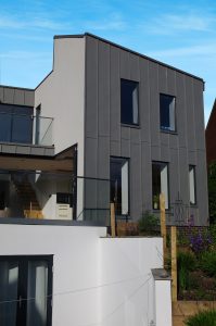 Modern Home Clad in Zinc