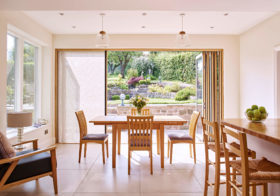 triple-glazed bifold doors