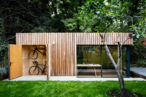 contemporary outbuilding