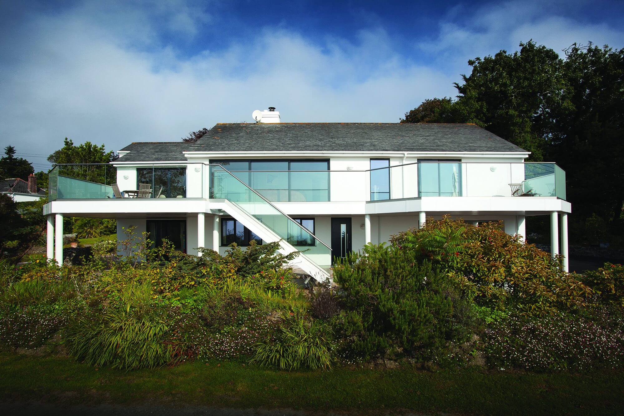 Renovated coastal retreat home