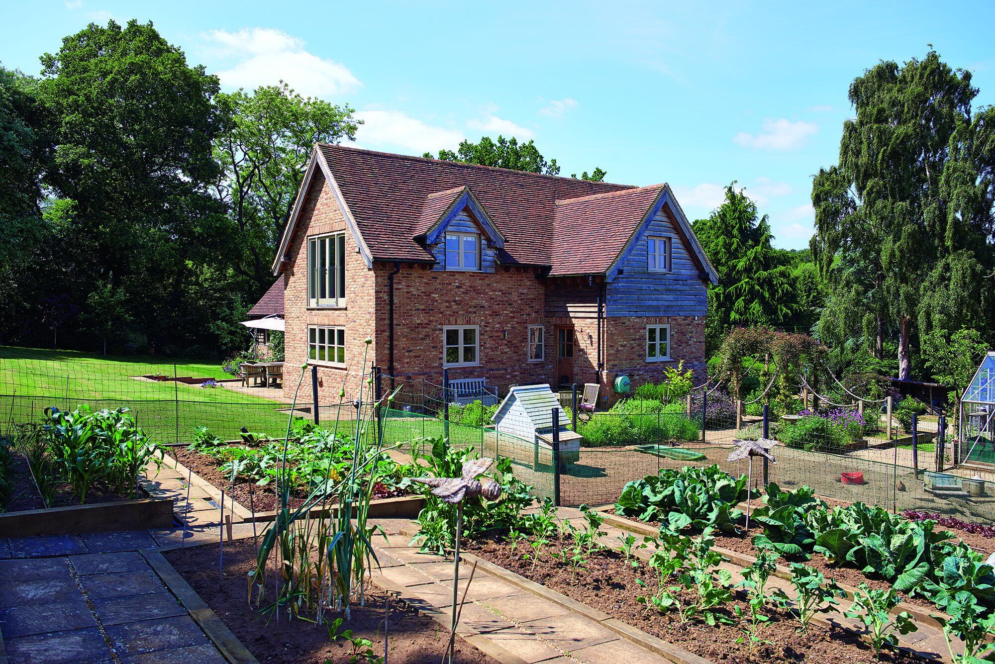 Oak framed home in surrey hills