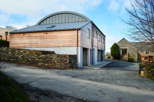 Modern Barn Conversion With Zinc Roof