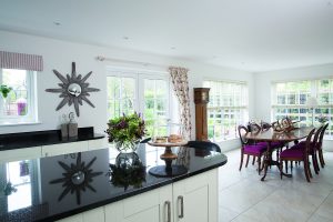 Simple white kitchen