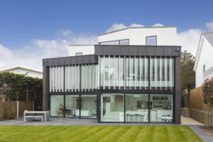 Three story house with panoramic view