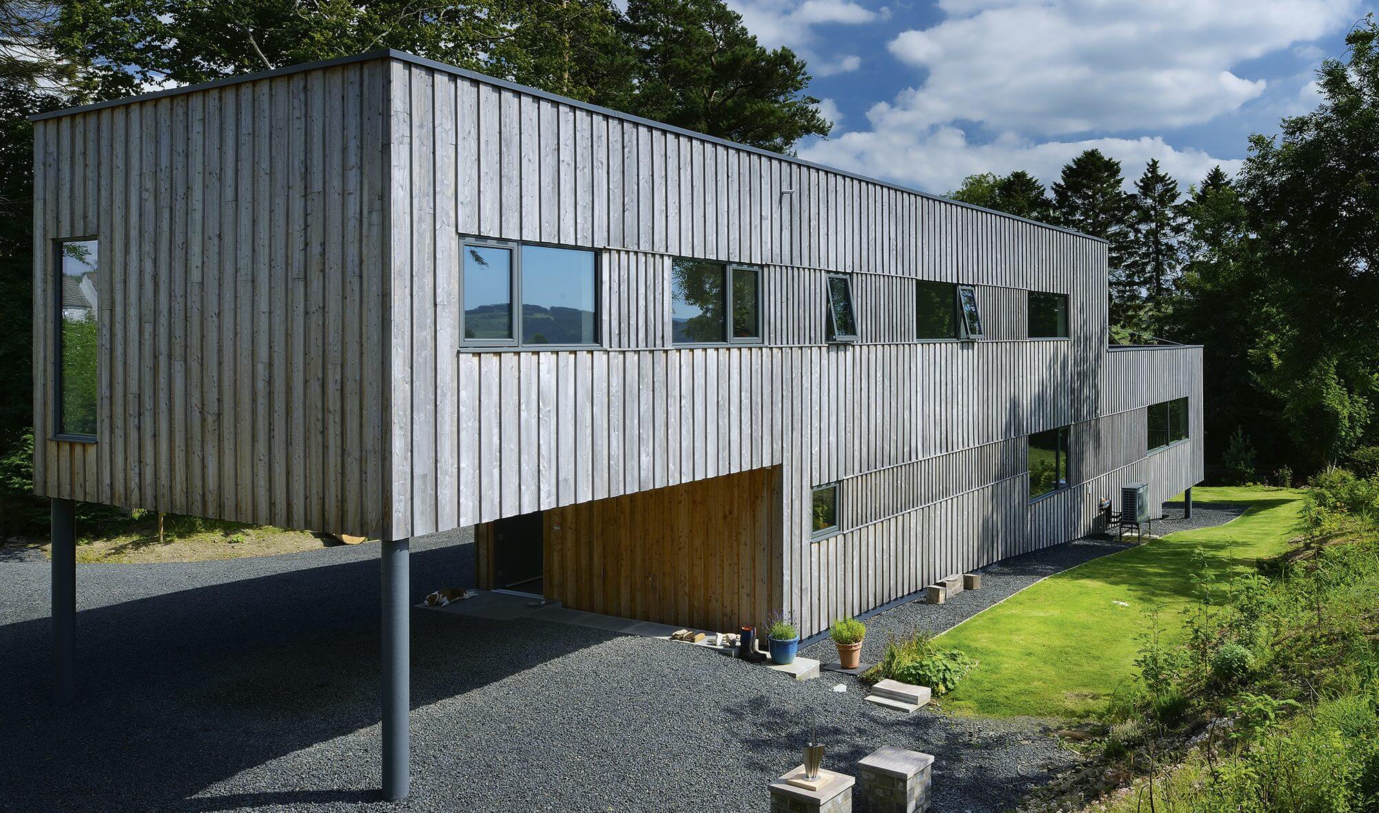 Scotlarch timber cladding by Russwood