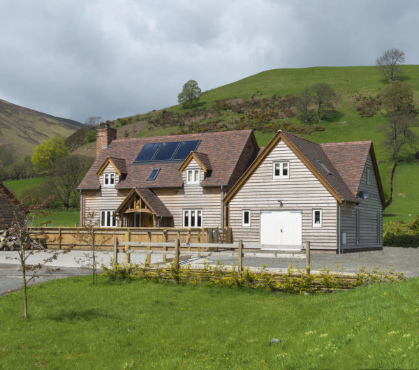 Bradford self-build Border Oak house