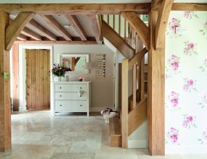 Oak frame corridor