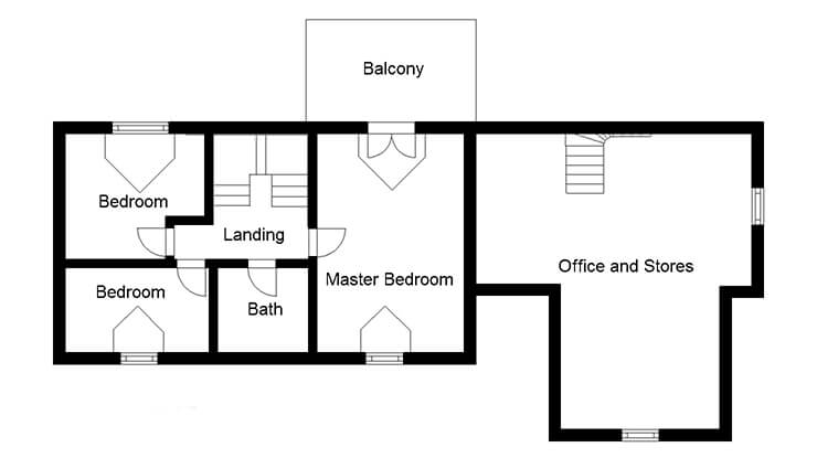 affordable oak frame home first floor plans